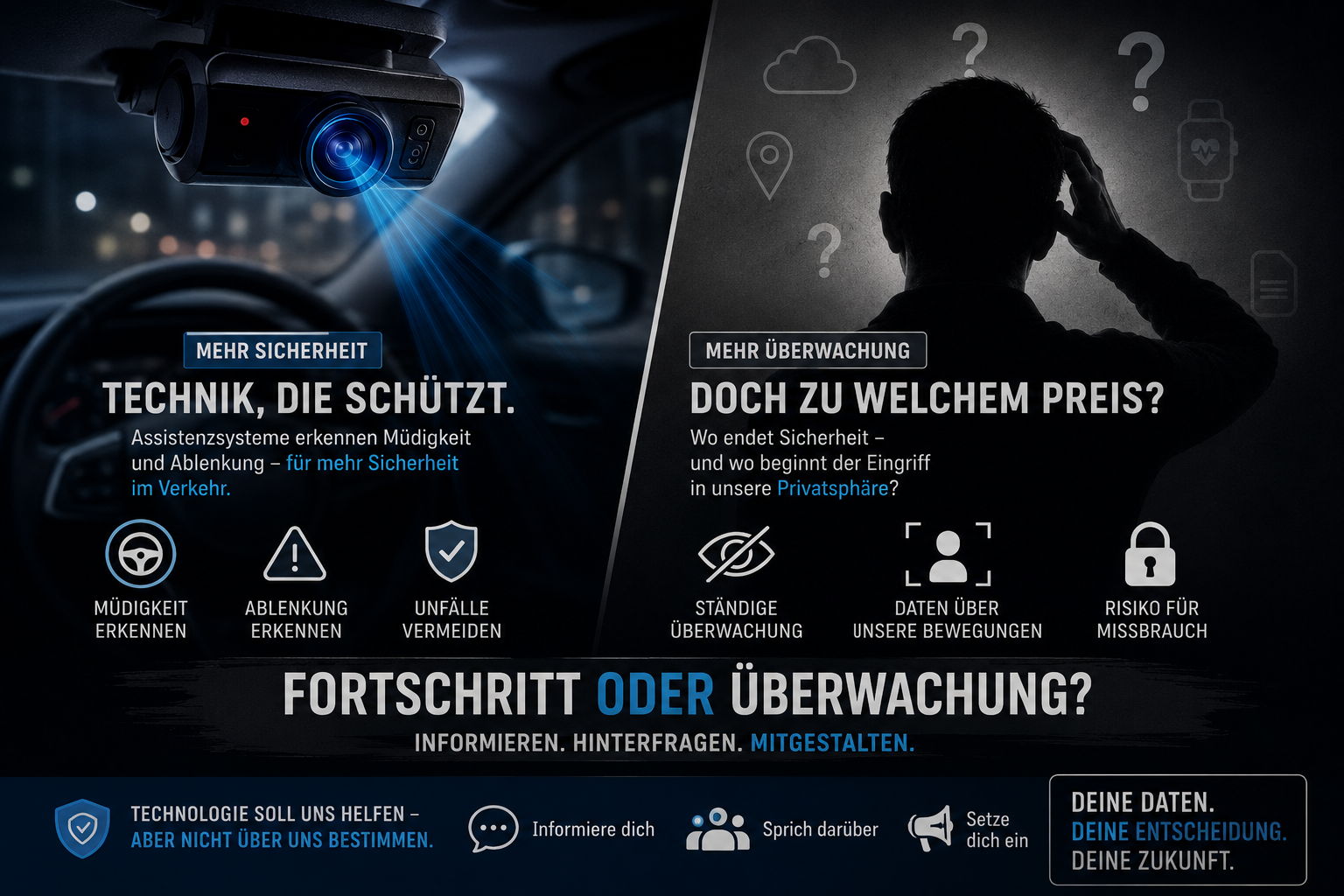 Innenraumkameras ab Juli 2026 (Teil 2): Zwischen Stammtisch-Sorgen, „Vision Zero“ und der harten Praxis eines Kfz-Sachverständigen